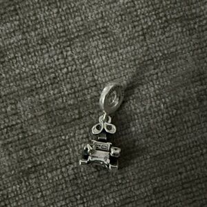 Silver Robot Pendant